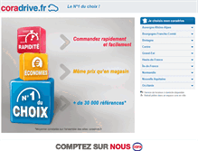 Tablet Screenshot of coradrive.fr